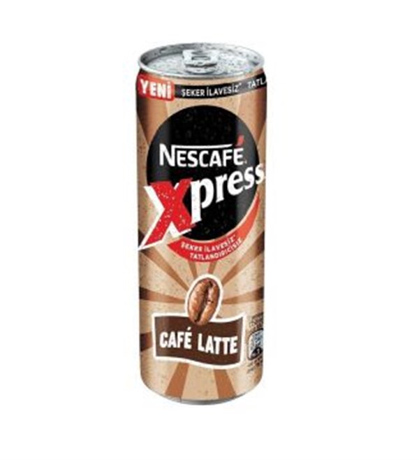 Nescafe Xpress Cafe Latte Şeker İlavesiz 250 Ml