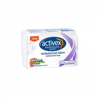 Activex Antibakteriyel Katı Sabun Hassas 4X80 Gr