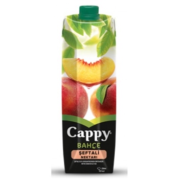Cappy Şeftali Meyve Suyu 1 Lt