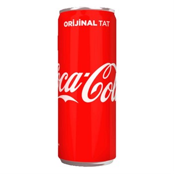 Coca Cola Kutu Orijinal 330 ml