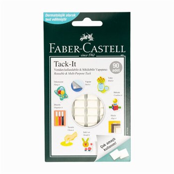 Faber Castell Tack-it Hamur Yapıştırıcı Beyaz 50 gr