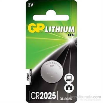 GP Lityum Cell CR2025 Pil 3V