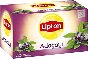 Lipton Bitki Çayı Adaçayı 1.5 g x 20 Adet