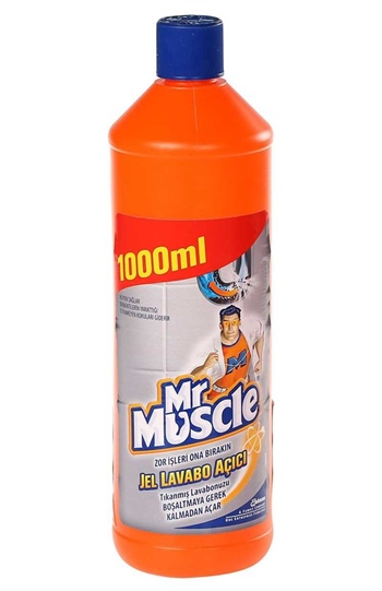Mr.Muscle Jel Lavabo Açıcı 1000 ml.