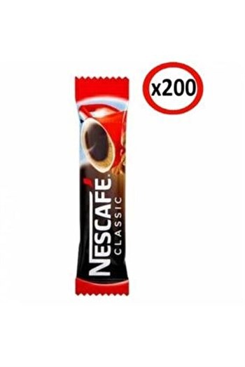 Nescafe Classic Hazır Kahve 2 g x 200 Adet