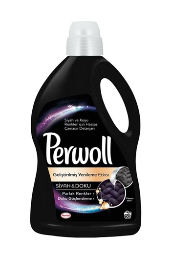 Perwoll Yenilenen Siyahlar Sıvı Çamaşır Deterjanı 2 lt