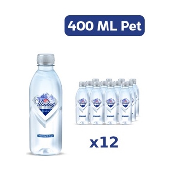Uludağ Premium Doğal Kaynak Suyu 400 ml 12 li Paket