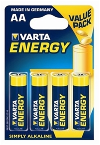 Varta Energy Kalem Pil Alk 4'Lü AA